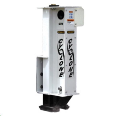 White Stanley Cyclone hydraulic hammer.