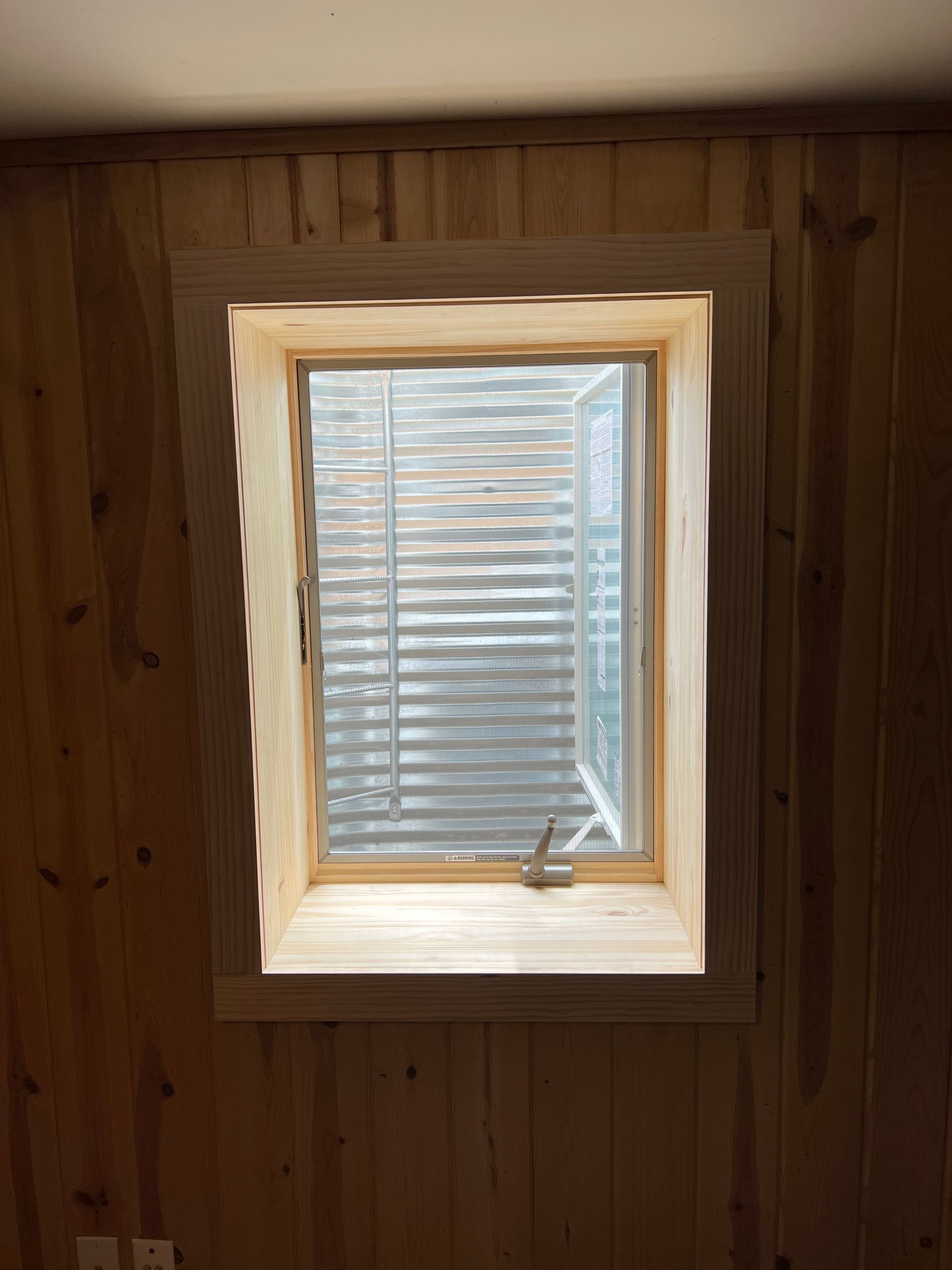 Interior Finishing for Egress Windows