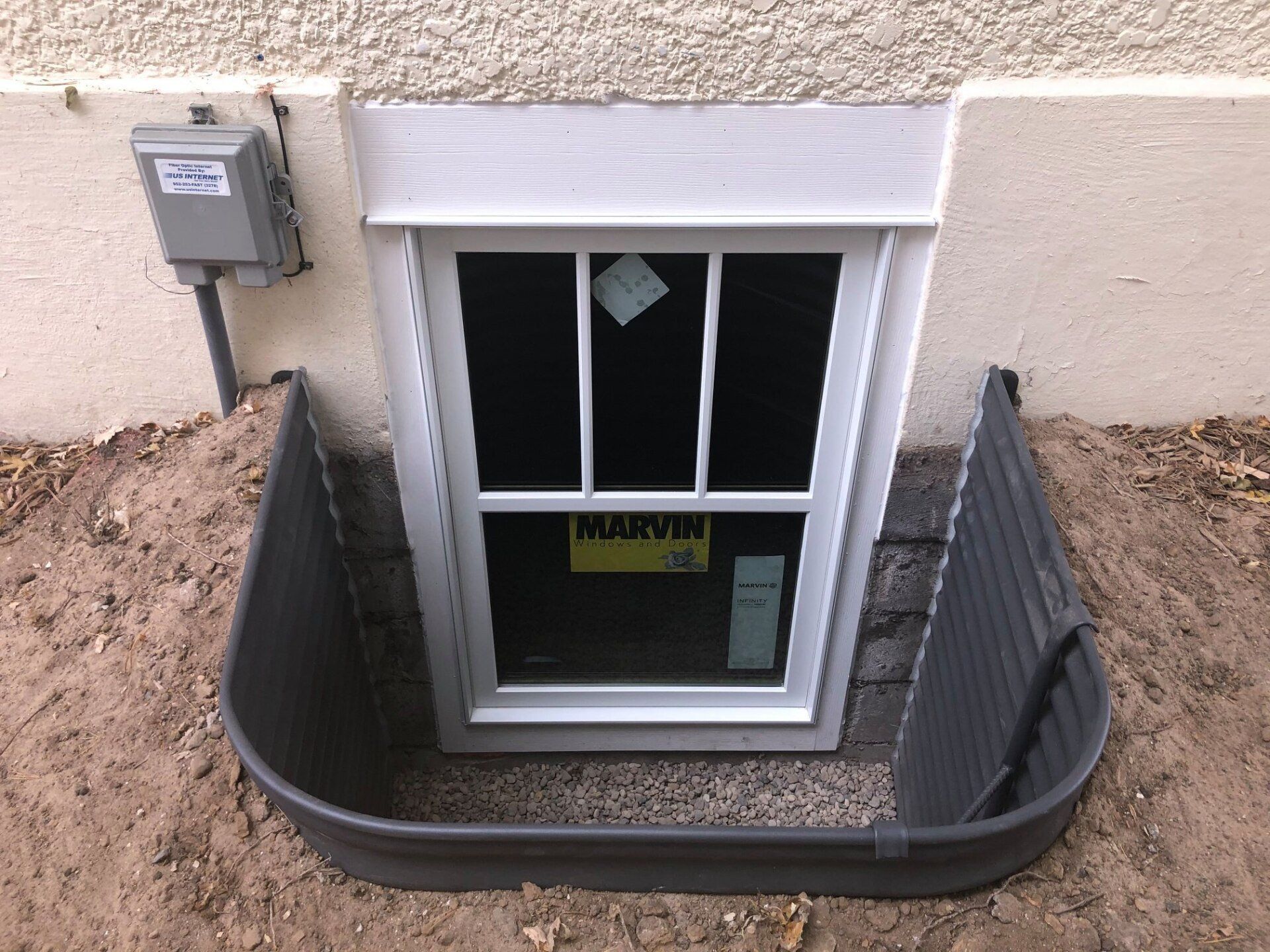 Custom Powder Coated Window Wells