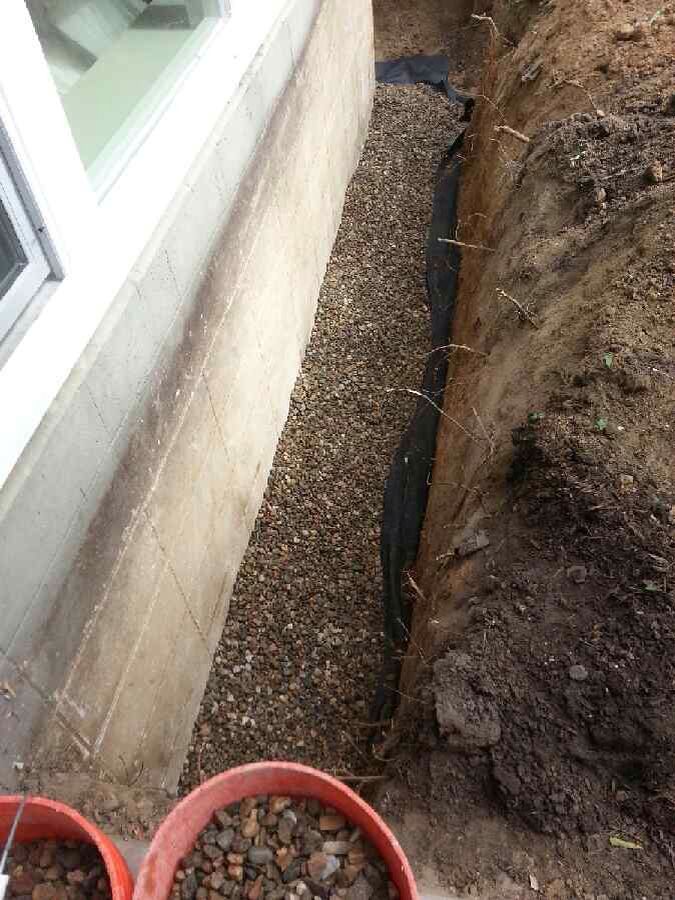 Exterior Drain Tile Systems