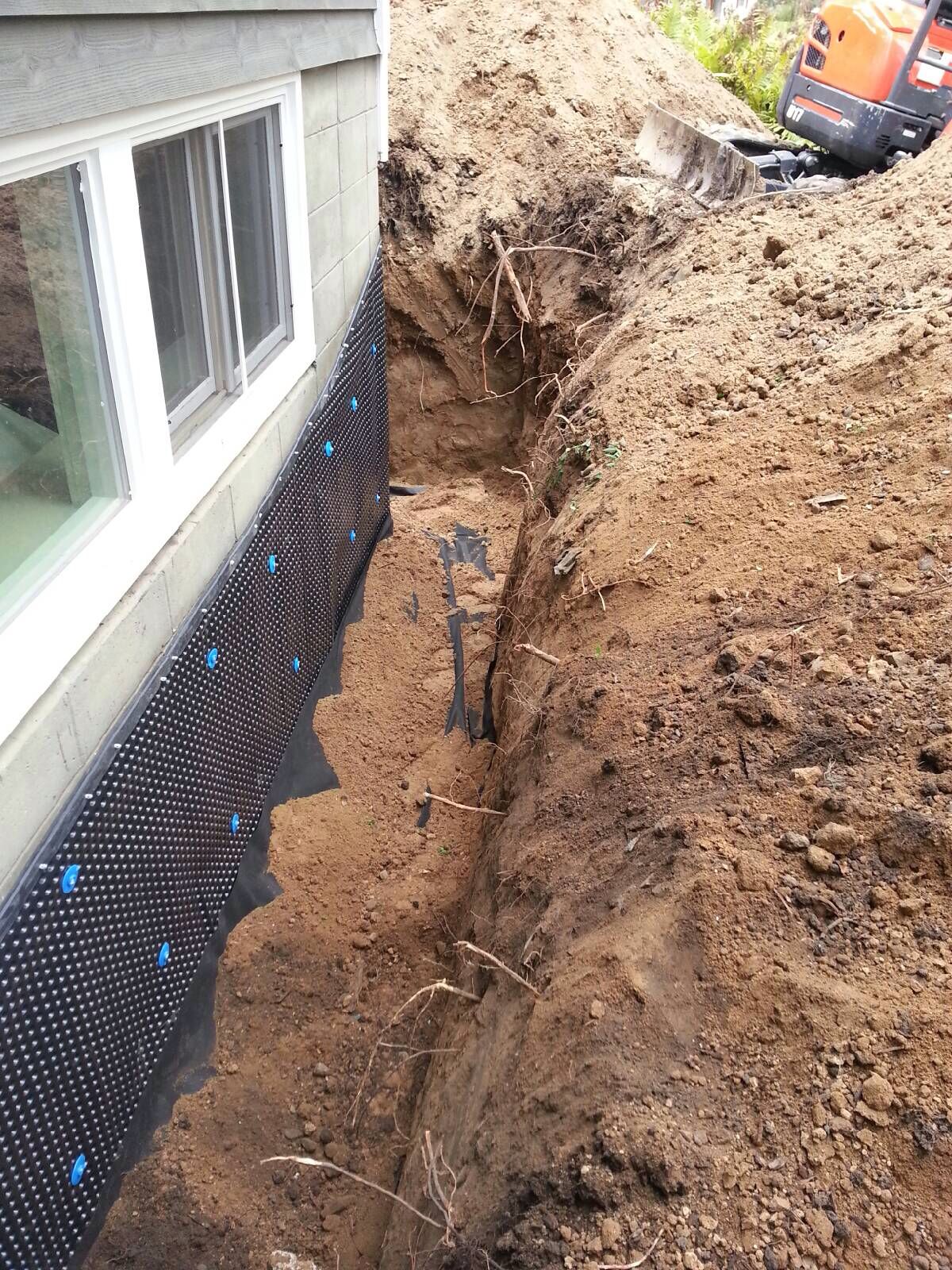 Exterior Drain Tile Systems