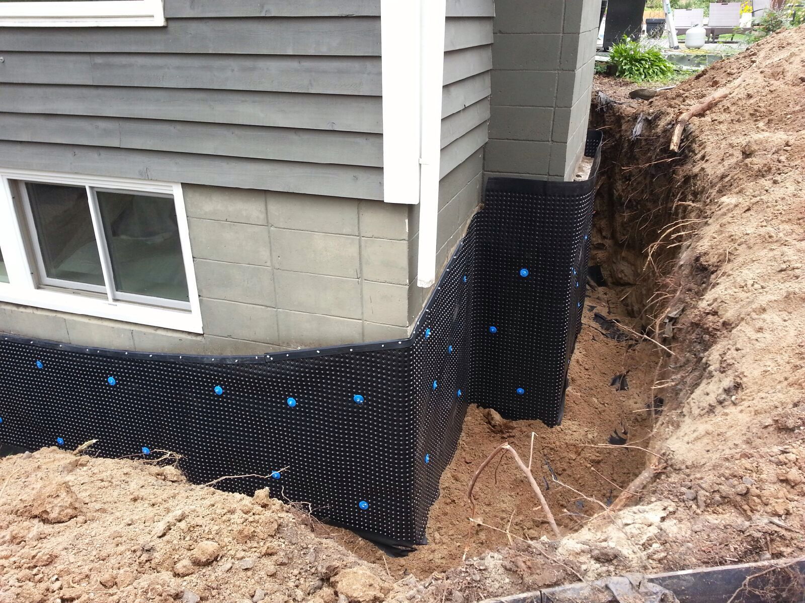 Exterior Drain Tile Systems