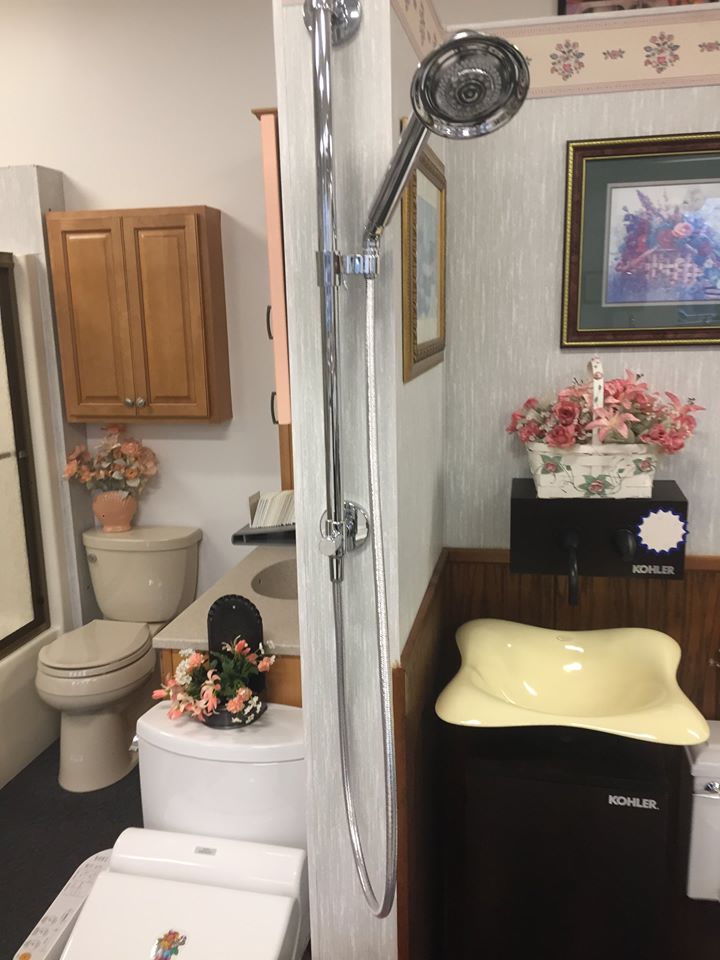 Toilet and shower