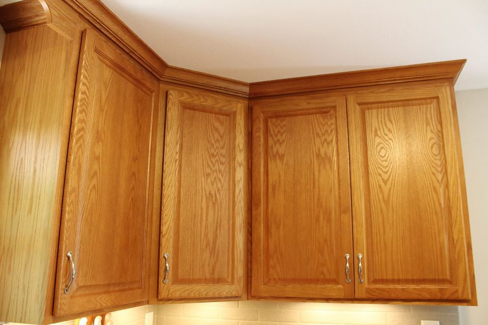 Kitchen wooden cabinets