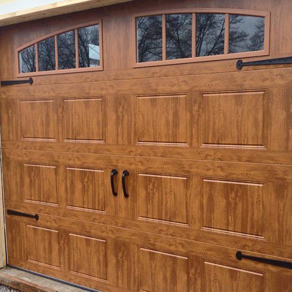 Wooden Garage door