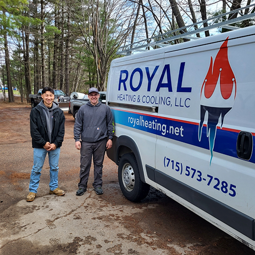 Royal Heating & Cooling LLC Truck