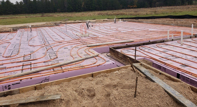 In-floor heating