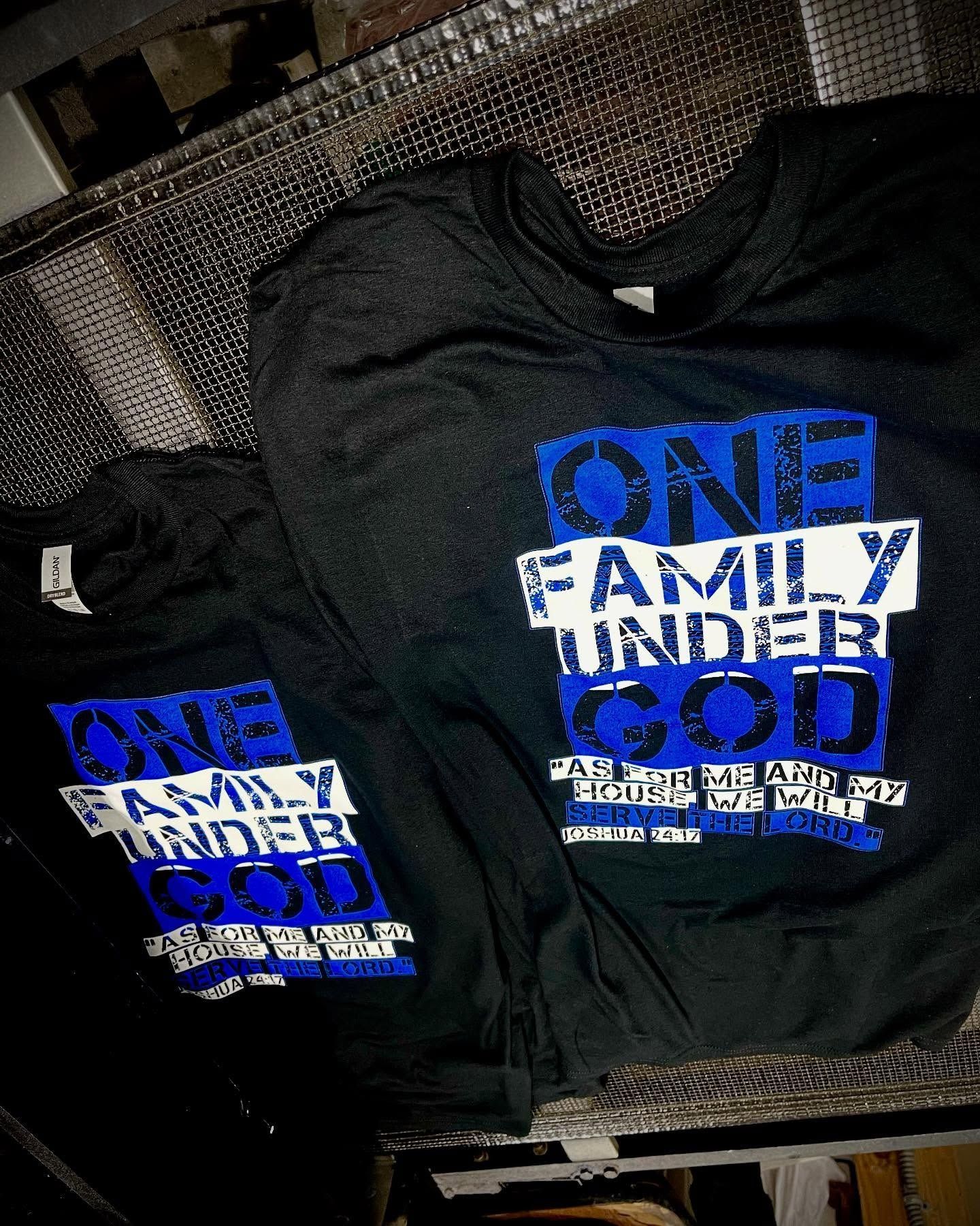 Two black shirts with 