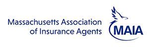 Massachusetts Association of Insurance Agents logo with blue MAIA text and abstract wing icon