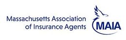 Massachusetts Association of Insurance Agents logo with blue MAIA text and abstract wing icon