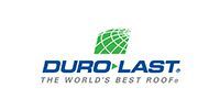 The Duro-Last logo, featuring a green, grid-patterned globe icon above the blue text