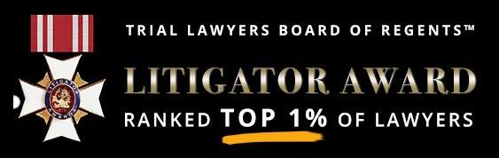 Trial Lawyers Board of Regents Litigator Award
