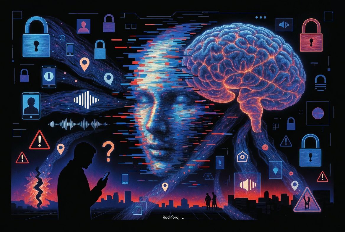 The Dark Side of AI: Privacy Risks, Data Misuse in Large Language Models, and Deepfake Scams