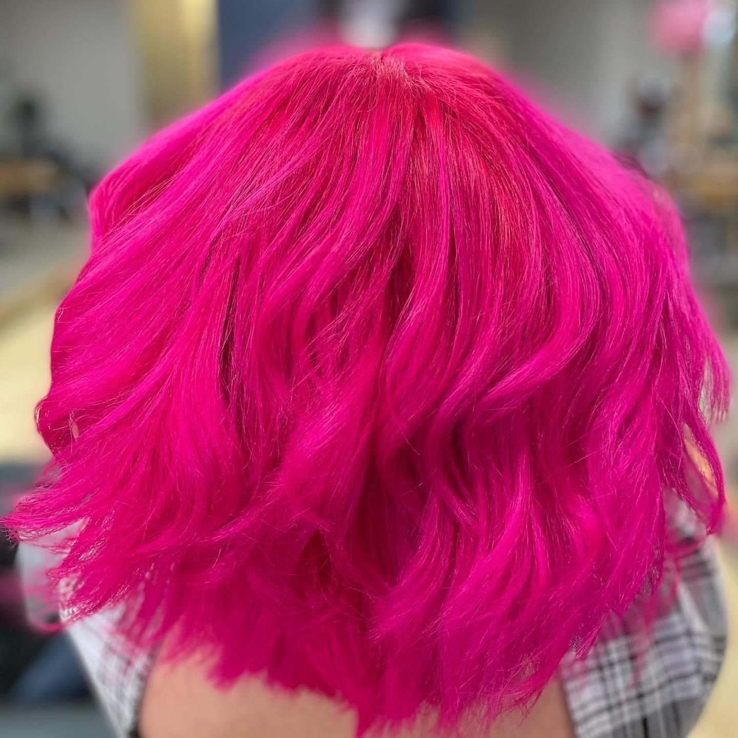 Pink hair