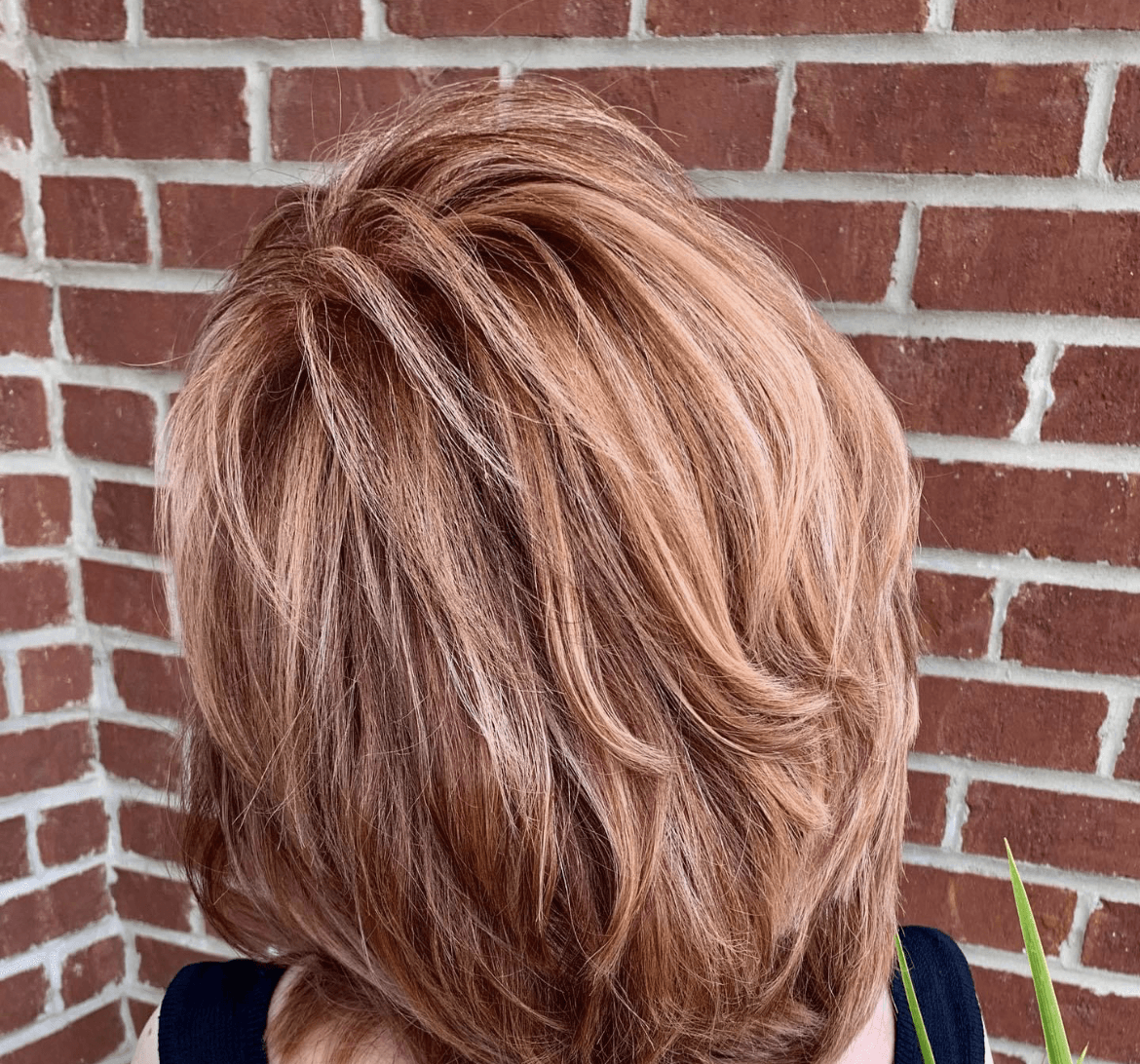 Hair color and highlghts