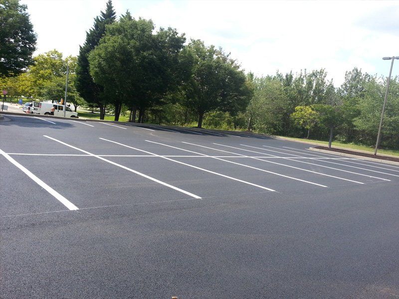 Parking lot lines