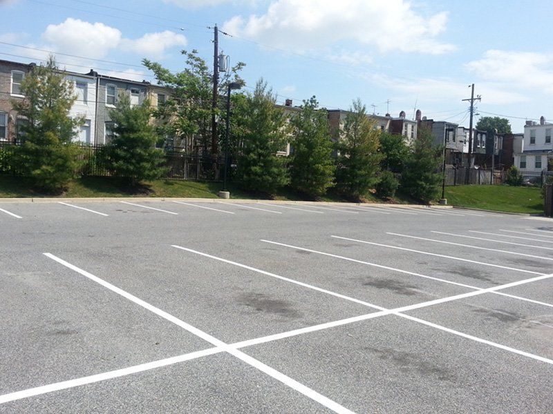 Parking lot lines