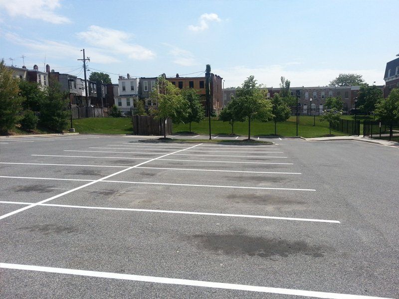 Parking lot lines