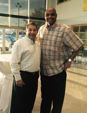Harry J. Trey Kouri Attorney at Law with Charles Barkley