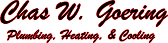 Chas W. Goering Plumbing, Heating, & Cooling - Logo