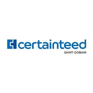 The CertainTeed brand logo in blue