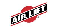 The air lift logo is a red and black logo with a red heart in the middle.