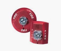 Fire alarm strobe light