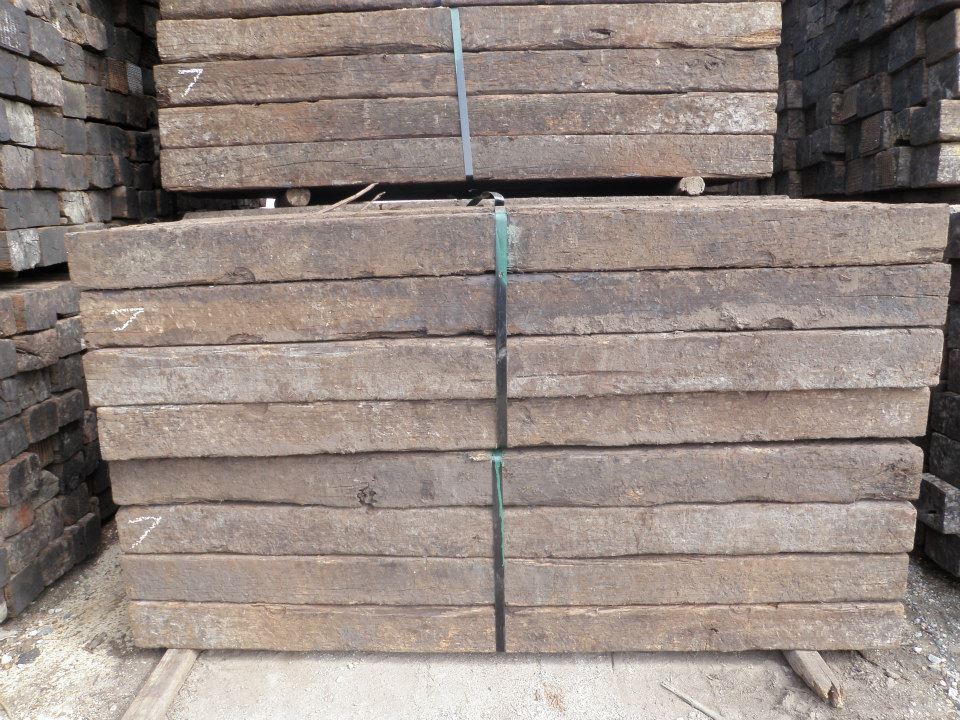 7x9x8 #2 Construction Grade Railroad Ties