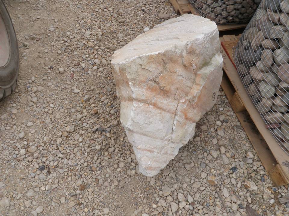 White Arkansas Boulder