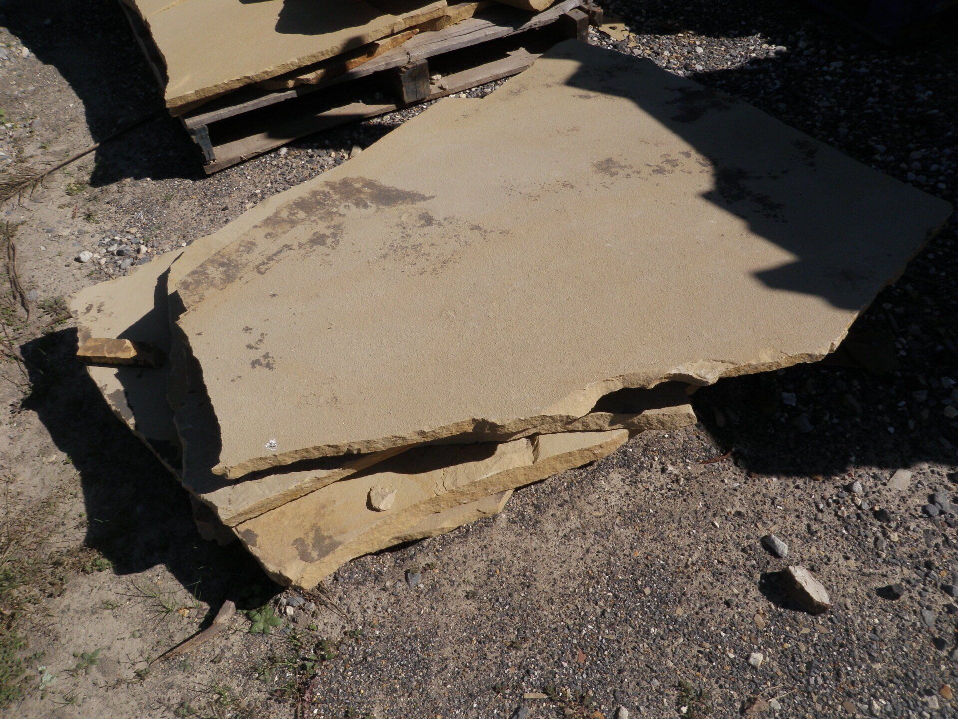 Light Brown Flagstone Slabs