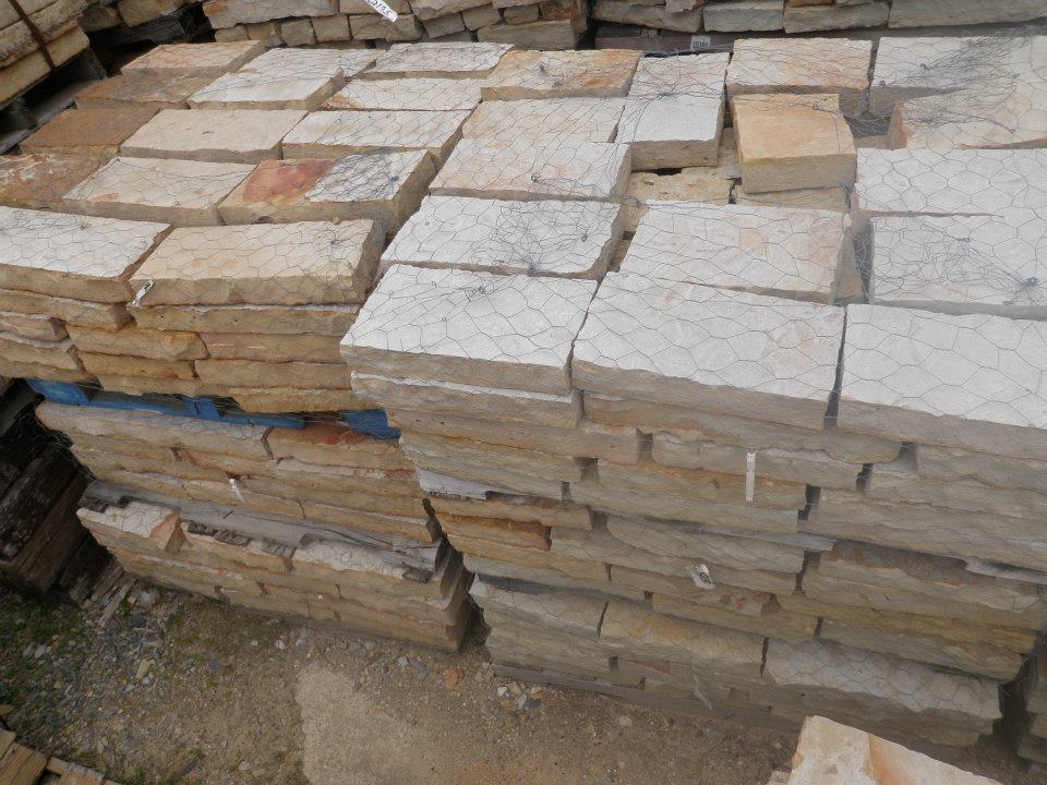 8 inch wide Chopped Arkansas Flagstone