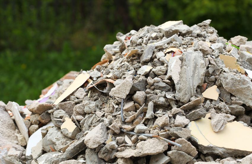 concrete crushing