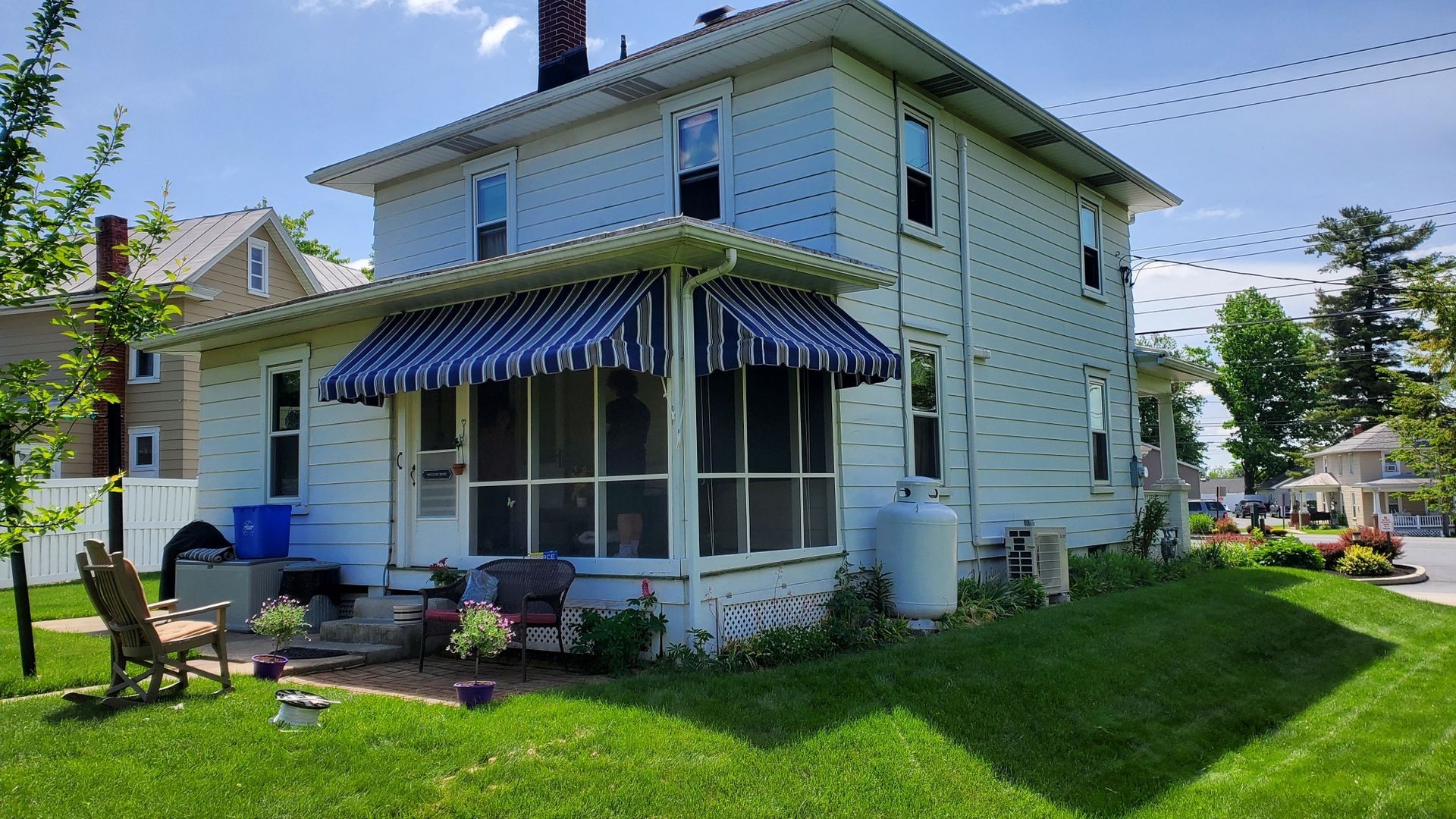 sunroom residential awning