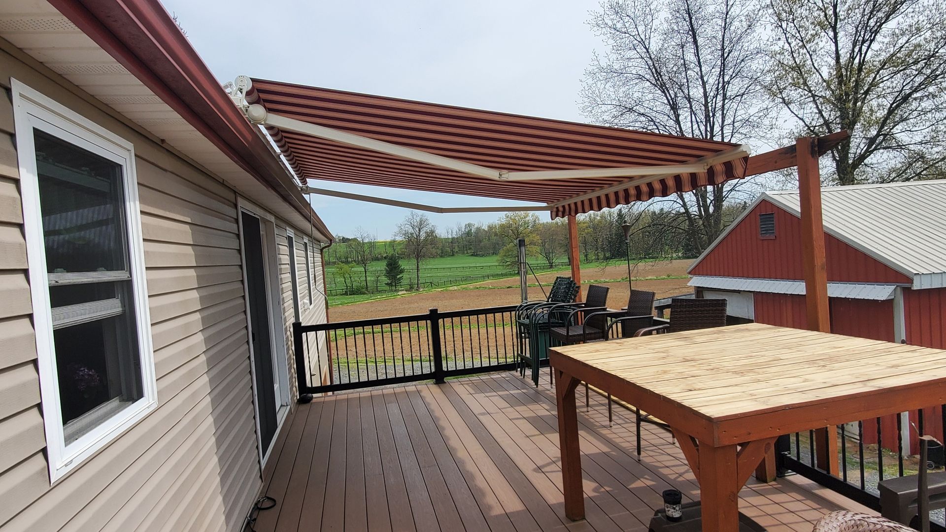 side of the house retractable awning