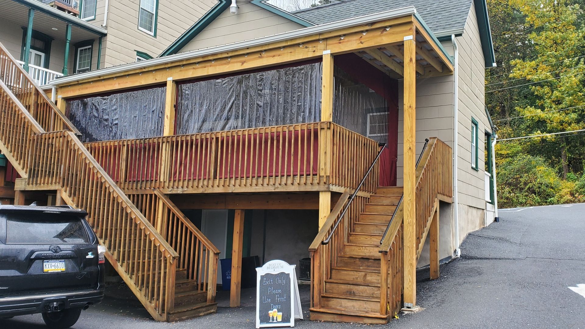 bar roll up enclosure