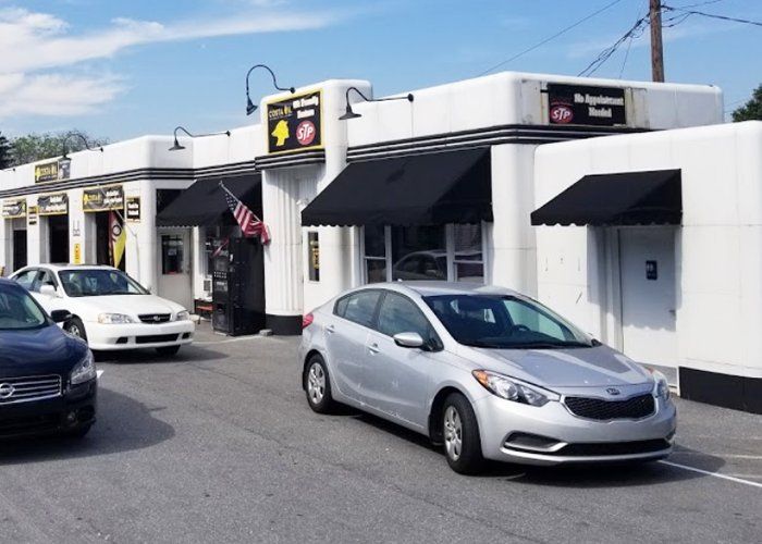 black commercial awning bar and restaurant