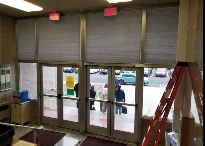 roll up door enclosure