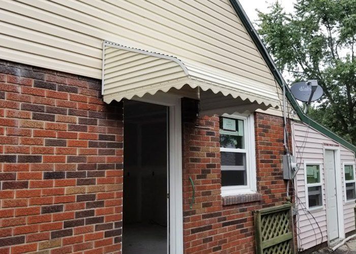 residential door awning