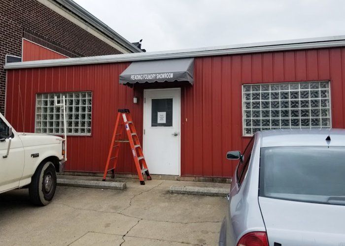 showroom door awning