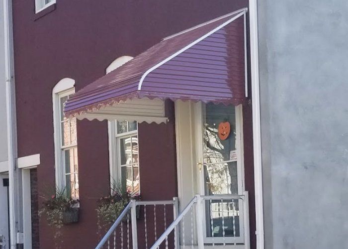 commercial door awning