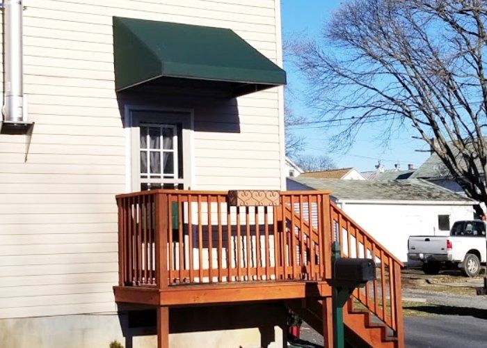doorway residential awning