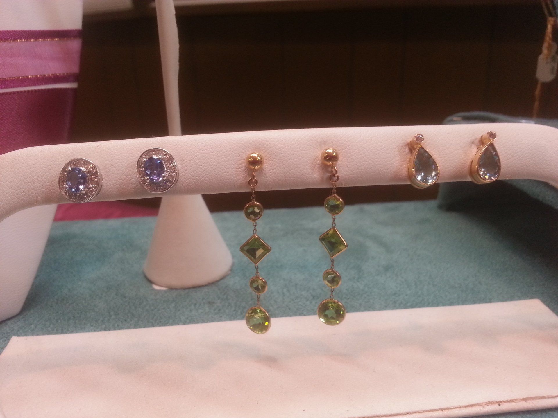 Diamond earrings