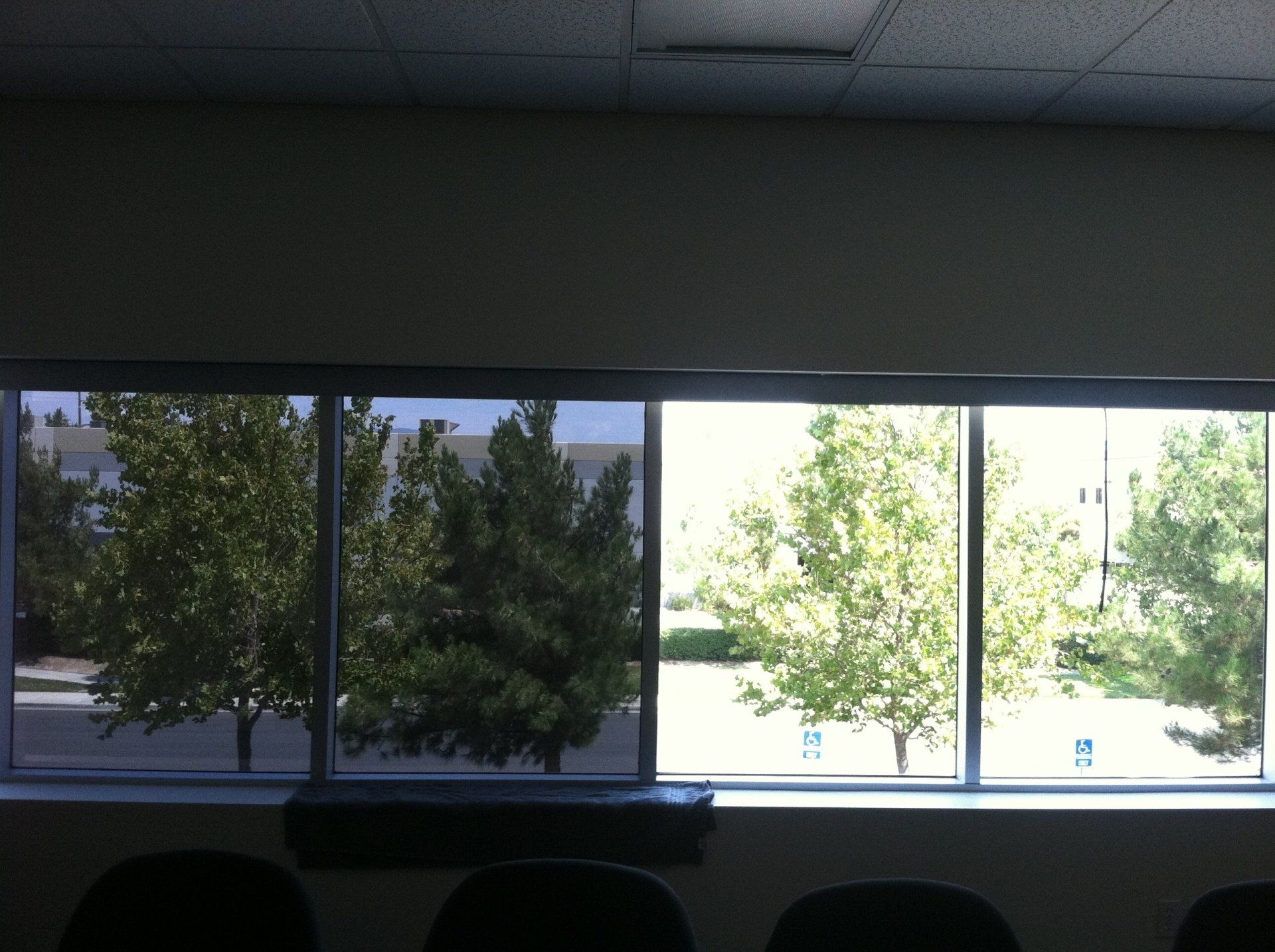 tinted office windows