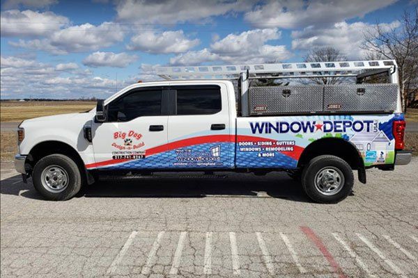 Kitchen remodeling service truck