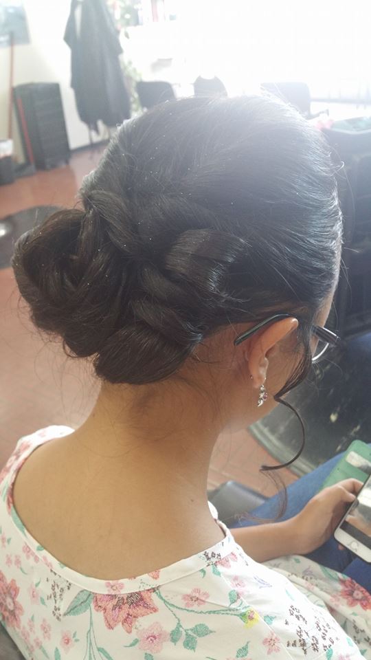 Wedding hairstyle