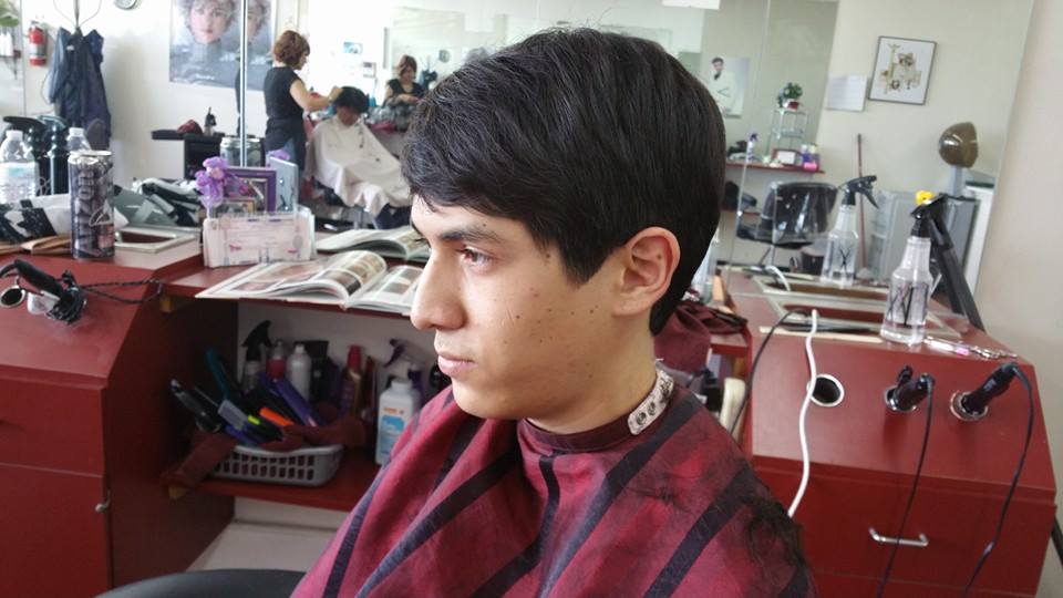 Man haircut