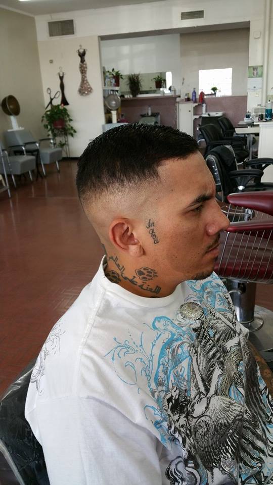 Man haircut
