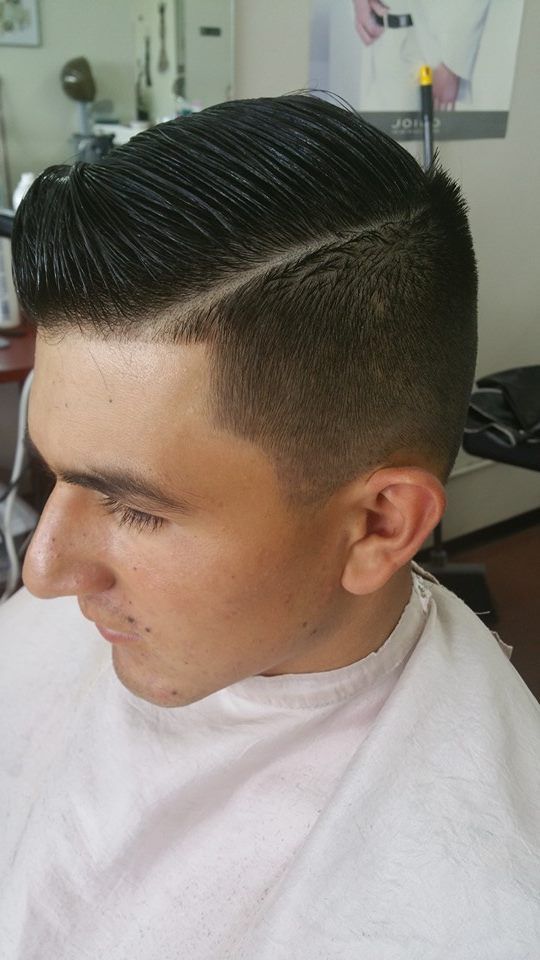 Man haircut