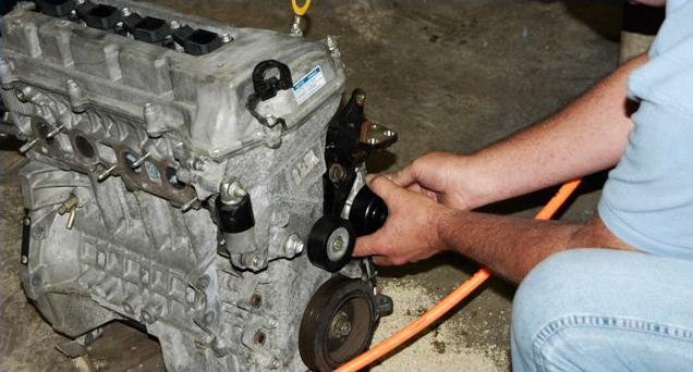 Car engine repair