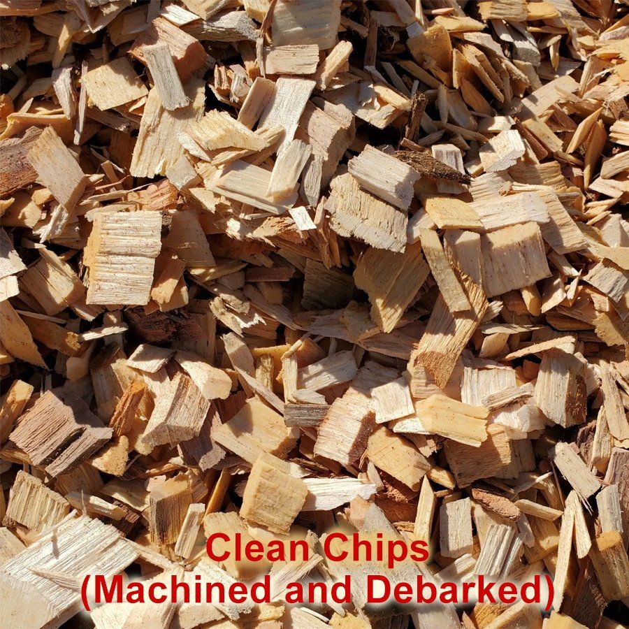 Clean Chips (Machined and Debarked)